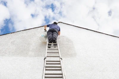 Peinture extérieure à Saint-Yon — façades et ravalement